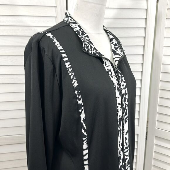 Zenergy By Chico's Jacket Size 3 Activewear - Picture 3 of 12